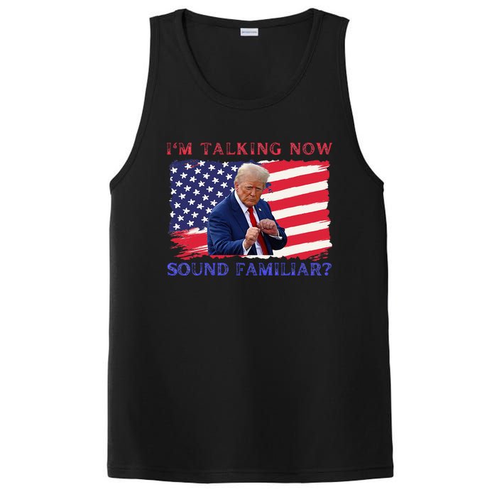 IM Talking Now Sounds Familiar Trump Kamala 2024 PosiCharge Competitor Tank