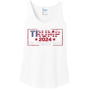 IM Talking Now Does That Sound Familiar Trump 2024 Ladies Essential Tank