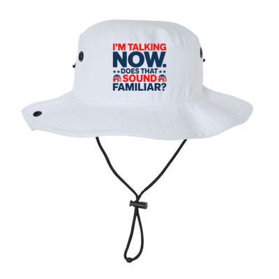 IM Talking Now Does That Sound Familiar Trump For President Legacy Cool Fit Booney Bucket Hat