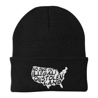Immigrant T No One Is Illegal On Stolen Land Beanie
