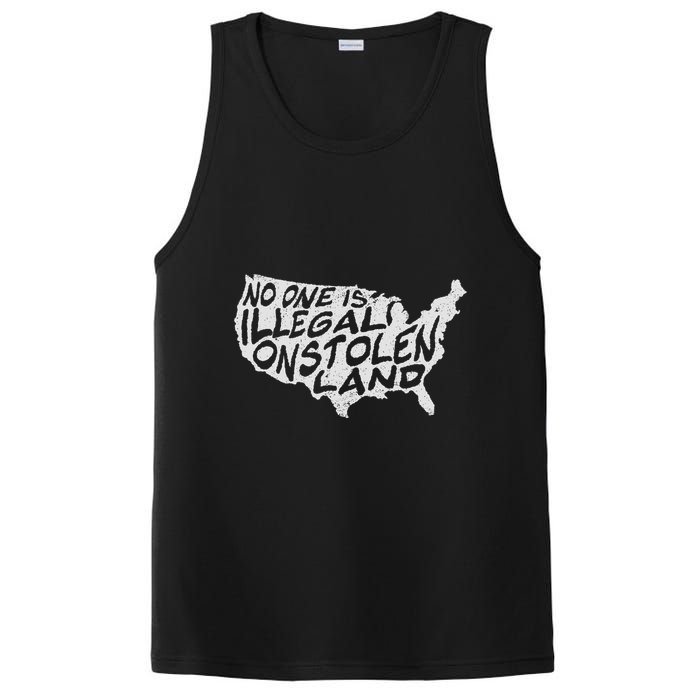 Immigrant T No One Is Illegal On Stolen Land PosiCharge Competitor Tank