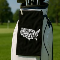 Immigrant T No One Is Illegal On Stolen Land Golf Towel