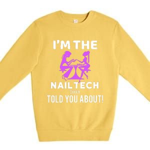 IM The Nail Tech Premium Crewneck Sweatshirt