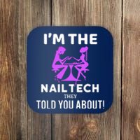 IM The Nail Tech Coaster