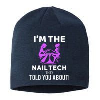 IM The Nail Tech Sustainable Beanie