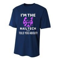 IM The Nail Tech Performance Sprint T-Shirt