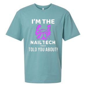 IM The Nail Tech Sueded Cloud Jersey T-Shirt