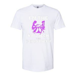 IM The Nail Tech Softstyle CVC T-Shirt