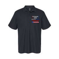 I’M Talking Now Does That Sound Familiar Donald Trump 2024 Softstyle Adult Sport Polo