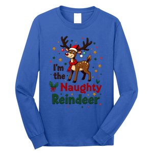 IM The Naughty Reindeer Christmas Matching Gift Long Sleeve Shirt