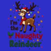 IM The Naughty Reindeer Christmas Matching Gift Womens T-Shirt