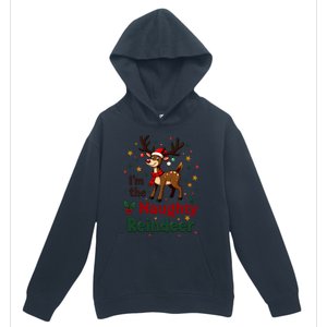 IM The Naughty Reindeer Christmas Matching Gift Urban Pullover Hoodie