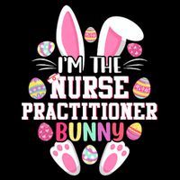 I'm The Nurse Practitioner Bunny Happy Easter Day Wool Snapback Cap