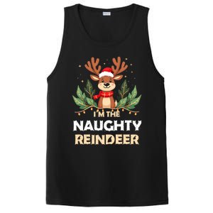 IM The Naughty Reindeer Christmas Matching Gift PosiCharge Competitor Tank