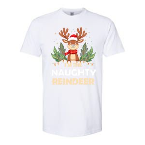 IM The Naughty Reindeer Christmas Matching Gift Softstyle CVC T-Shirt