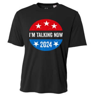 IM Talking Now Does That Sound Familiar 2024 Election Trump Premium Cooling Performance Crew T-Shirt