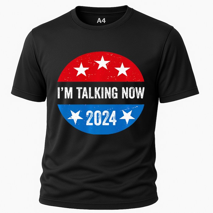 IM Talking Now Does That Sound Familiar 2024 Election Trump Premium Cooling Performance Crew T-Shirt