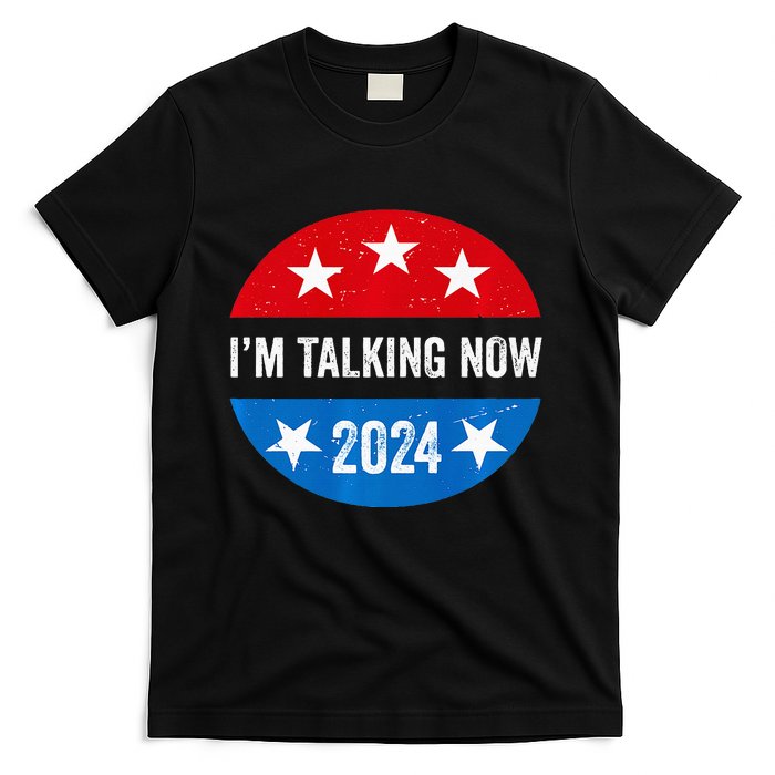 IM Talking Now Does That Sound Familiar 2024 Election Trump Premium T-Shirt