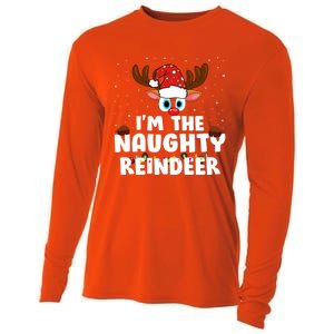 IM The Naughty Reindeer Christmas Gift Cooling Performance Long Sleeve Crew