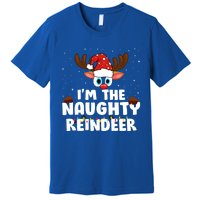 IM The Naughty Reindeer Christmas Gift Premium T-Shirt