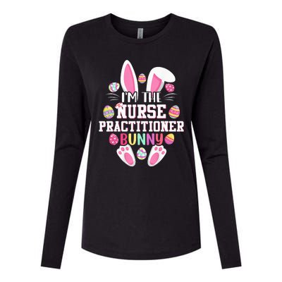 IM The Nurse Practitioner Bunny Happy Easter Day Womens Cotton Relaxed Long Sleeve T-Shirt