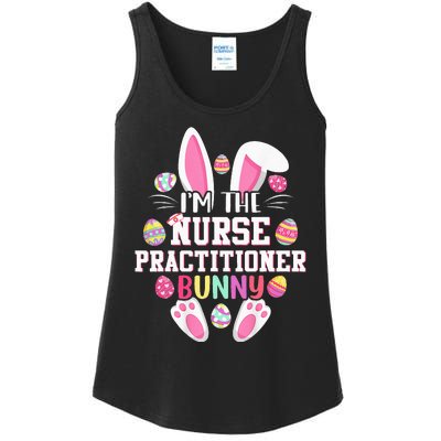 IM The Nurse Practitioner Bunny Happy Easter Day Ladies Essential Tank