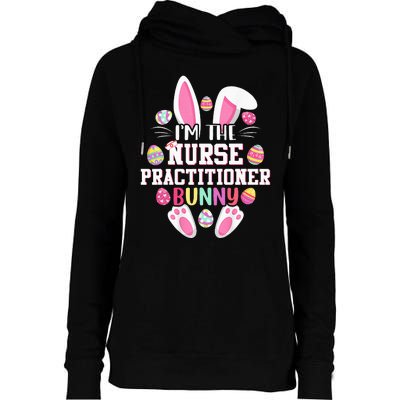 IM The Nurse Practitioner Bunny Happy Easter Day Womens Funnel Neck Pullover Hood