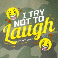 I Try Not To Laugh At My Own Jokes Funny Legacy Tie Dye Trucker Hat