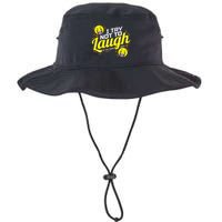 I Try Not To Laugh At My Own Jokes Funny Bucket Hat