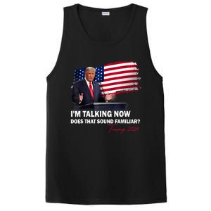 IM Talking Now Does That Sound Familiar Trump 2024 Election PosiCharge Competitor Tank