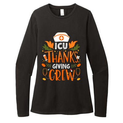 Icu Thanksgiving Nurse Crew Thanksgiving Intensive Care Unit Womens CVC Long Sleeve Shirt