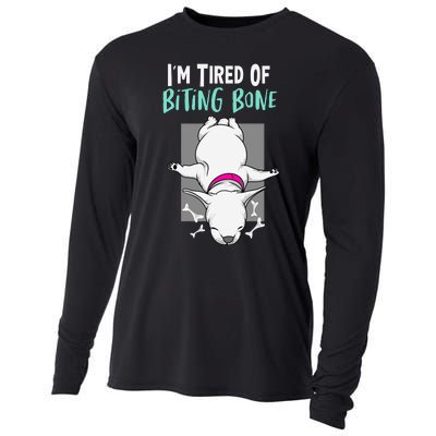 Im Tired Of Bitting Bone Cooling Performance Long Sleeve Crew