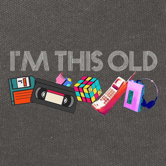 Im This Old 80s Technology Icons 1980s Birthday Cotton Canvas Backpack