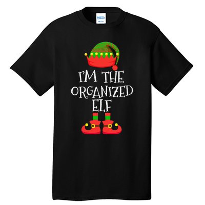 IM The Organized Elf Christmas Holiday Elf Squad Xmas Elves Tall T-Shirt