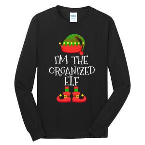 IM The Organized Elf Christmas Holiday Elf Squad Xmas Elves Tall Long Sleeve T-Shirt