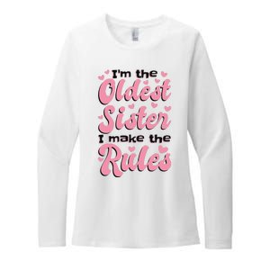 IM The Oldest Sister I Make The Rules Oldest Sibling Womens CVC Long Sleeve Shirt