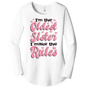 IM The Oldest Sister I Make The Rules Oldest Sibling Women's Perfect Tri Tunic Long Sleeve Shirt