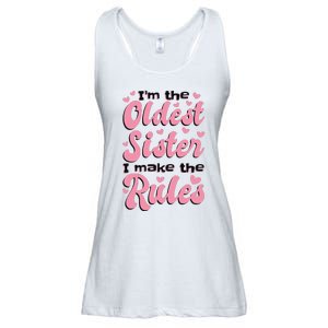 IM The Oldest Sister I Make The Rules Oldest Sibling Ladies Essential Flowy Tank