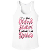 IM The Oldest Sister I Make The Rules Oldest Sibling Ladies PosiCharge Competitor Racerback Tank