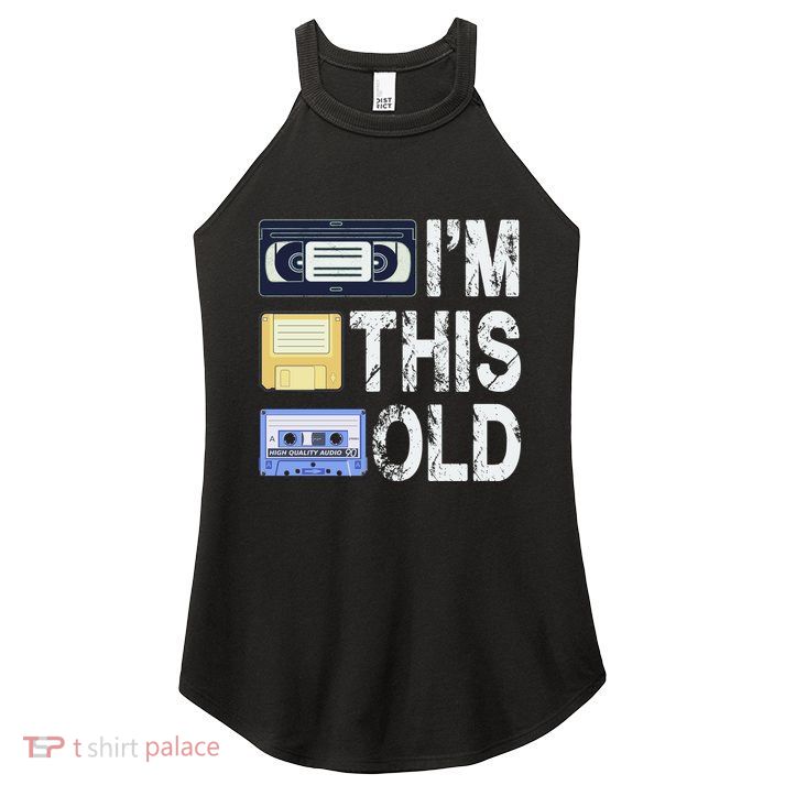 Im This Old Women's Perfect Tri Rocker Tank