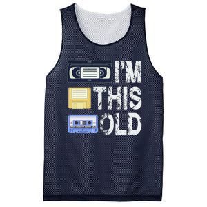 Im This Old Mesh Reversible Basketball Jersey Tank