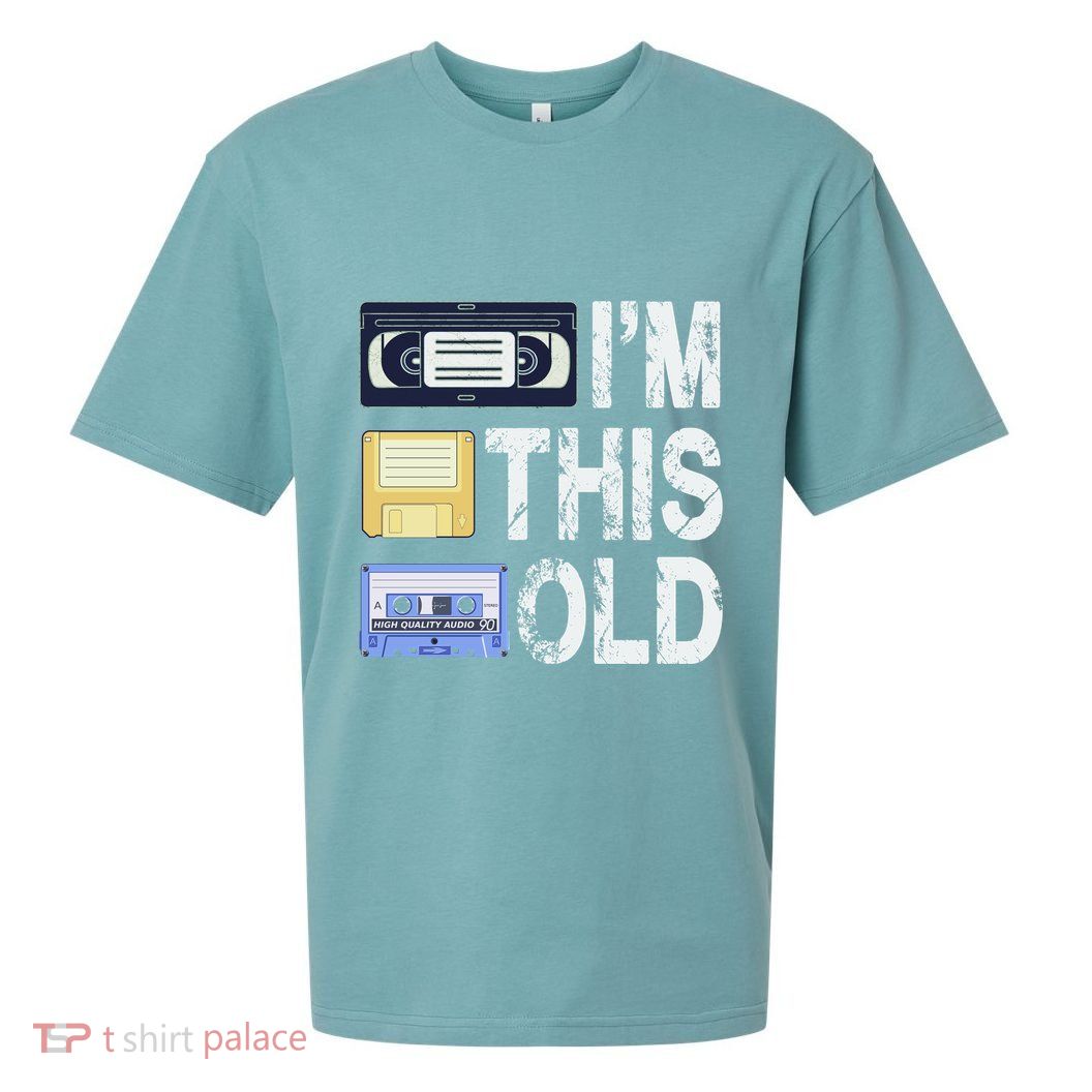 Im This Old Sueded Cloud Jersey T-Shirt