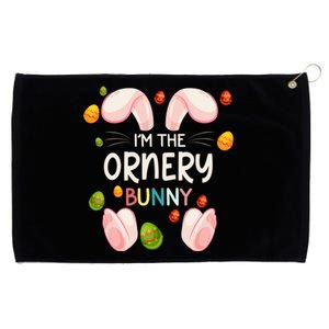 I'm The Ornery Bunny Funny Matching Family Easter Day Cool Gift Grommeted Golf Towel