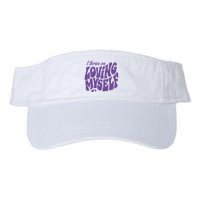 I Thrive On Loving Myself Retro Quote Visor