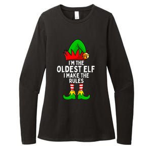 IM The Oldest Elf Matching Family Christmas Womens CVC Long Sleeve Shirt