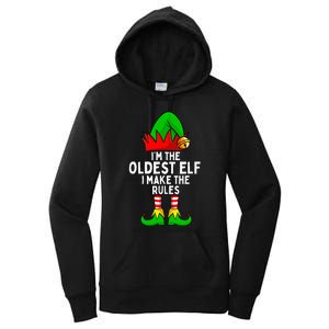 IM The Oldest Elf Matching Family Christmas Women's Pullover Hoodie