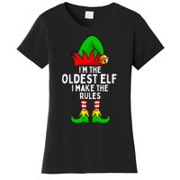 IM The Oldest Elf Matching Family Christmas Women's T-Shirt