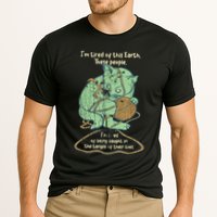 IM Tired Of This Earth These People Tired Of Being Caught Cooling Performance Crew T-Shirt
