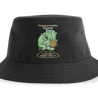 IM Tired Of This Earth These People Tired Of Being Caught Sustainable Bucket Hat