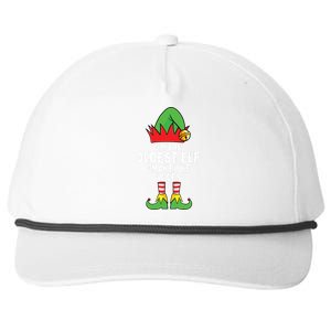 Im The Oldest Elf Matching Family Christmas Snapback Five-Panel Rope Hat